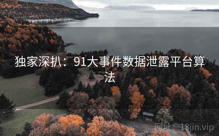 独家深扒：91大事件数据泄露平台算法