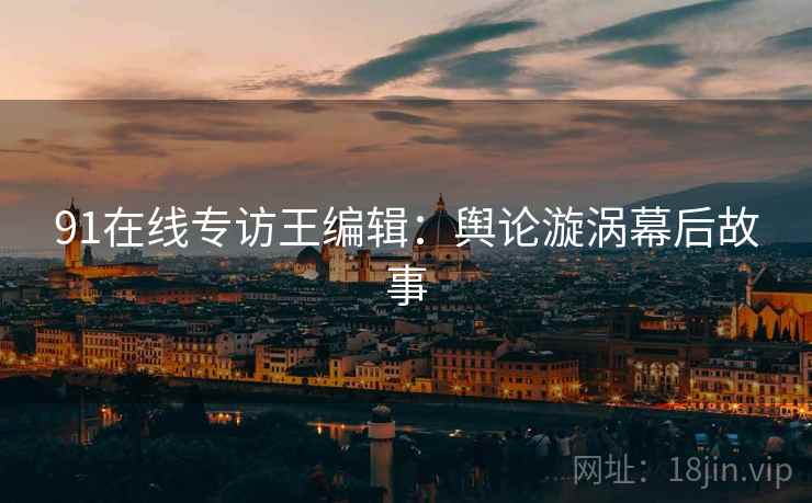 91在线专访王编辑：舆论漩涡幕后故事
