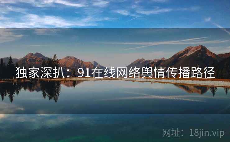 独家深扒：91在线网络舆情传播路径