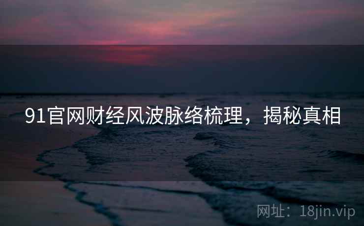 91官网财经风波脉络梳理，揭秘真相
