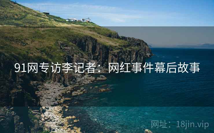 91网专访李记者：网红事件幕后故事